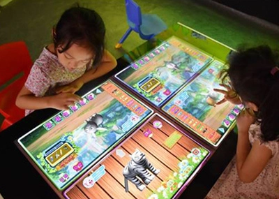 Draw alive touch games machine factory