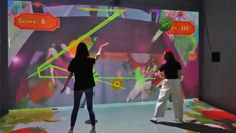 interactive floor games