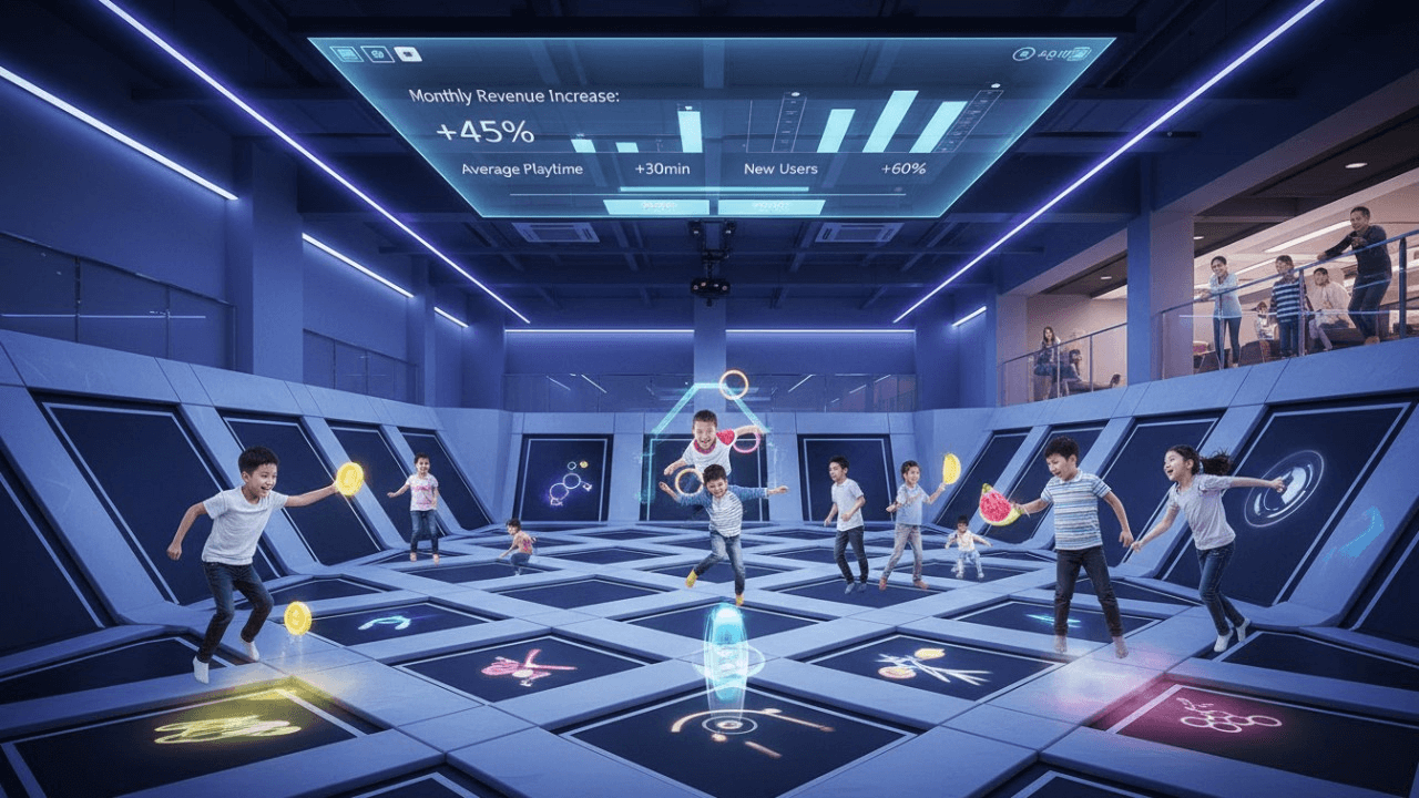 图片2.pngCommercial Interactive Trampoline System