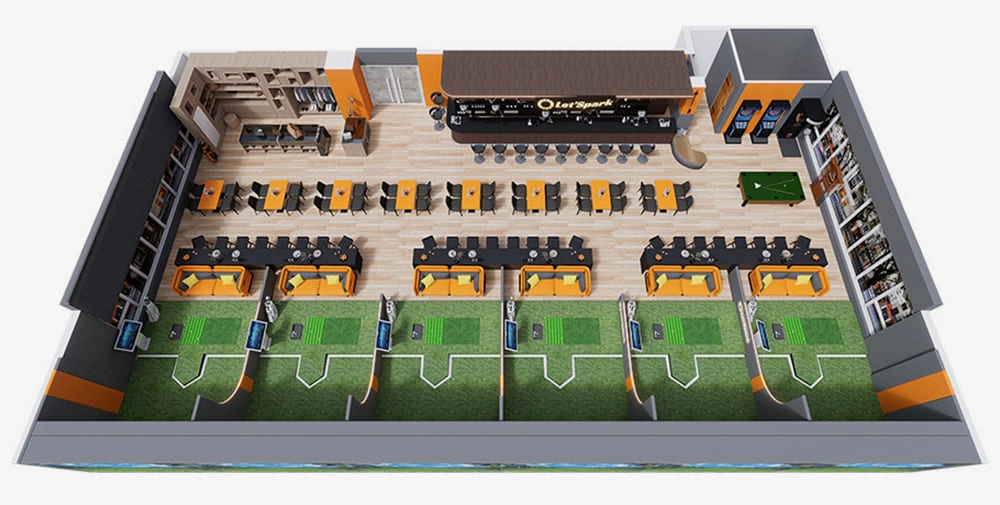 Golf-Bar Golf Bar