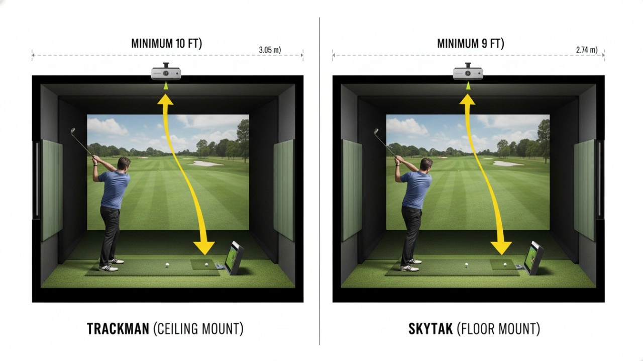 VR experience room miniature golf integration