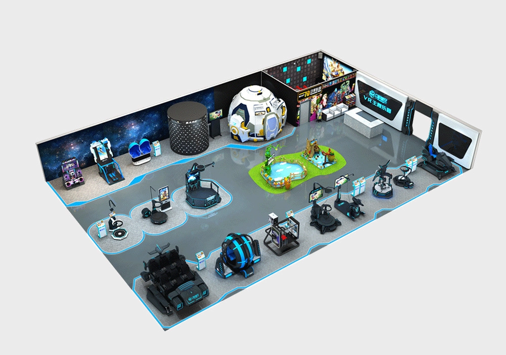 How Do You Design a Virtual Reality Game Park Center Site
