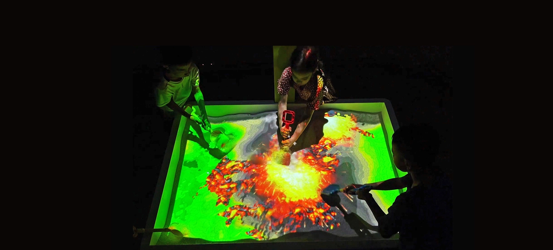 How Does AR Interactive Sandbox Software Technology Revolutionize the Game Center for Kids