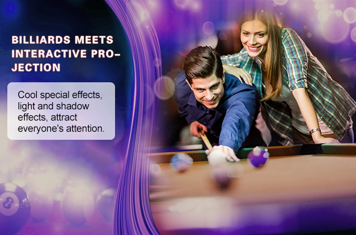 interactive-billiards-projection-technology-play-pool-table-(1) buy interactive billiards table with AR mapping