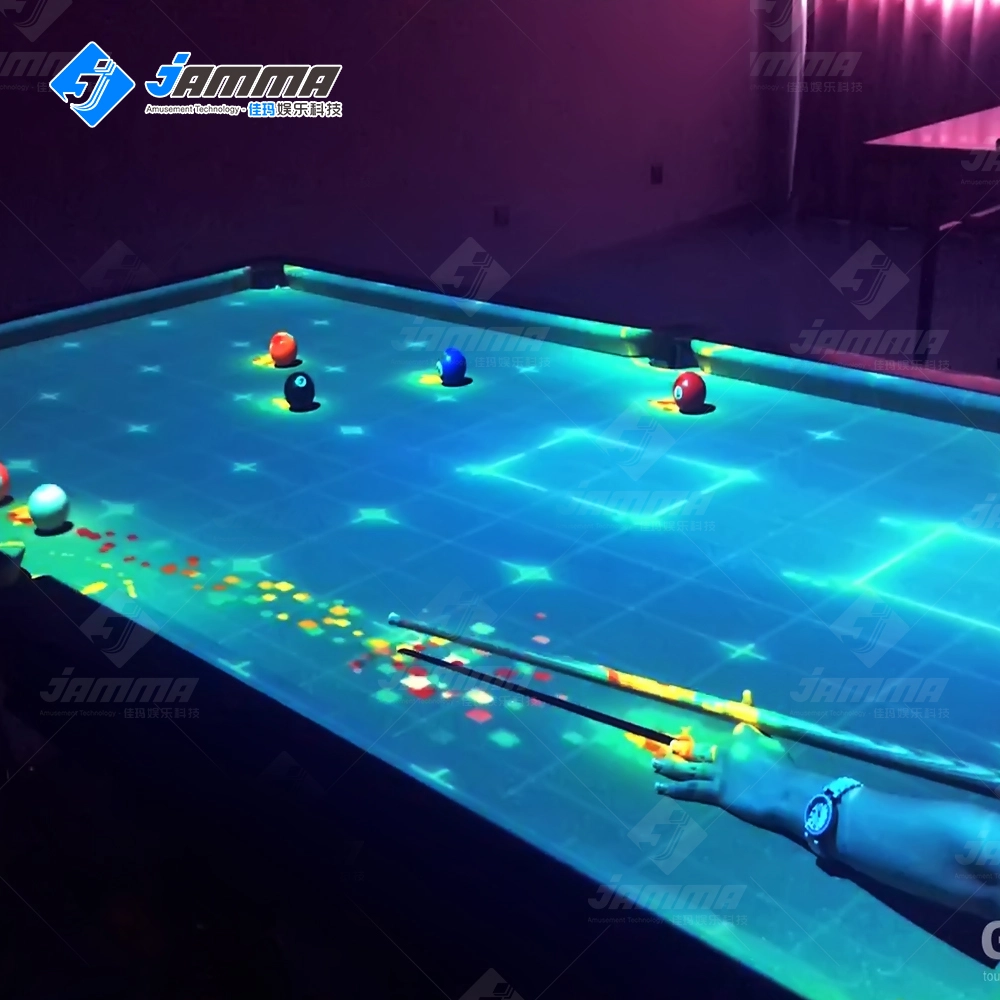 pool table motion sensor projection software