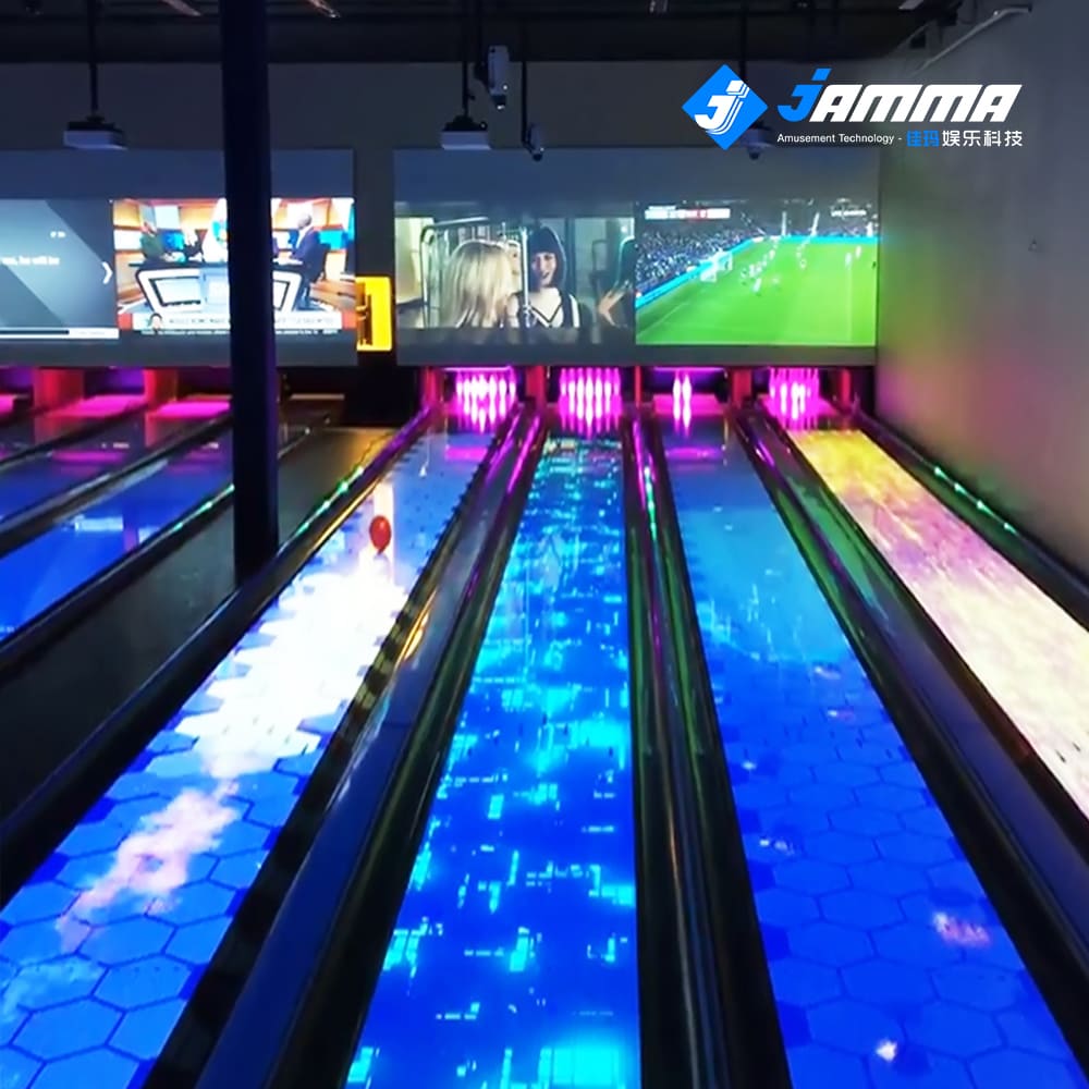 Interactive Bowling Lane Projector Game1