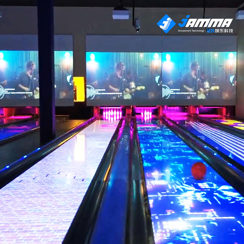 Interactive Bowling Lane Projector Game4