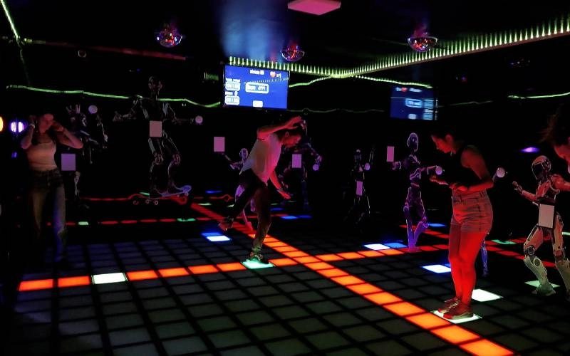 best LED touch sensory bracelet multiplayer game room system