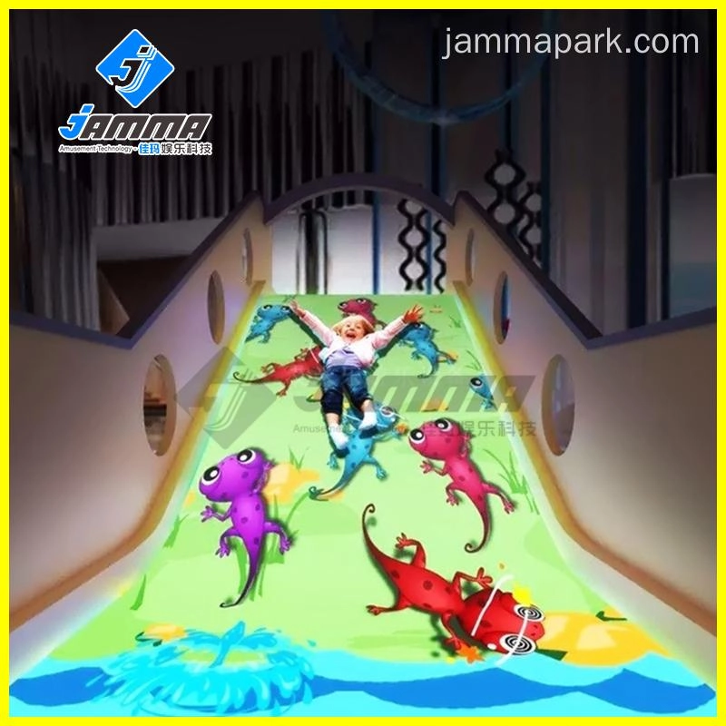 children’s slide game projection system factory