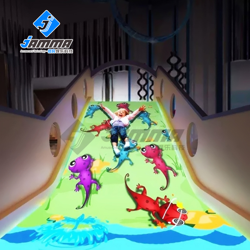 children’s slide game projection system factory
