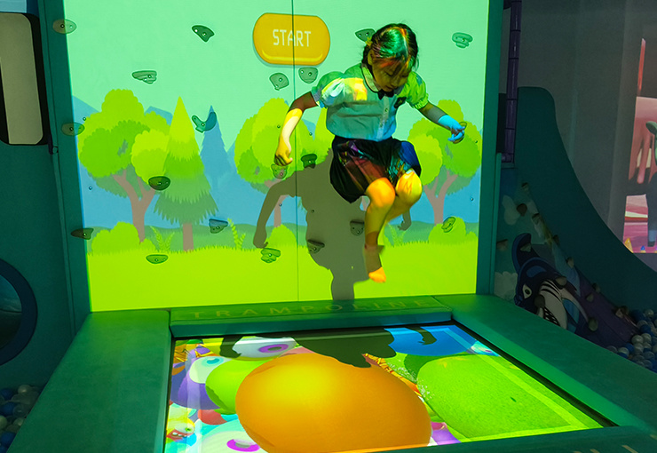Interactive Trampoline Game Interactive Trampoline Game