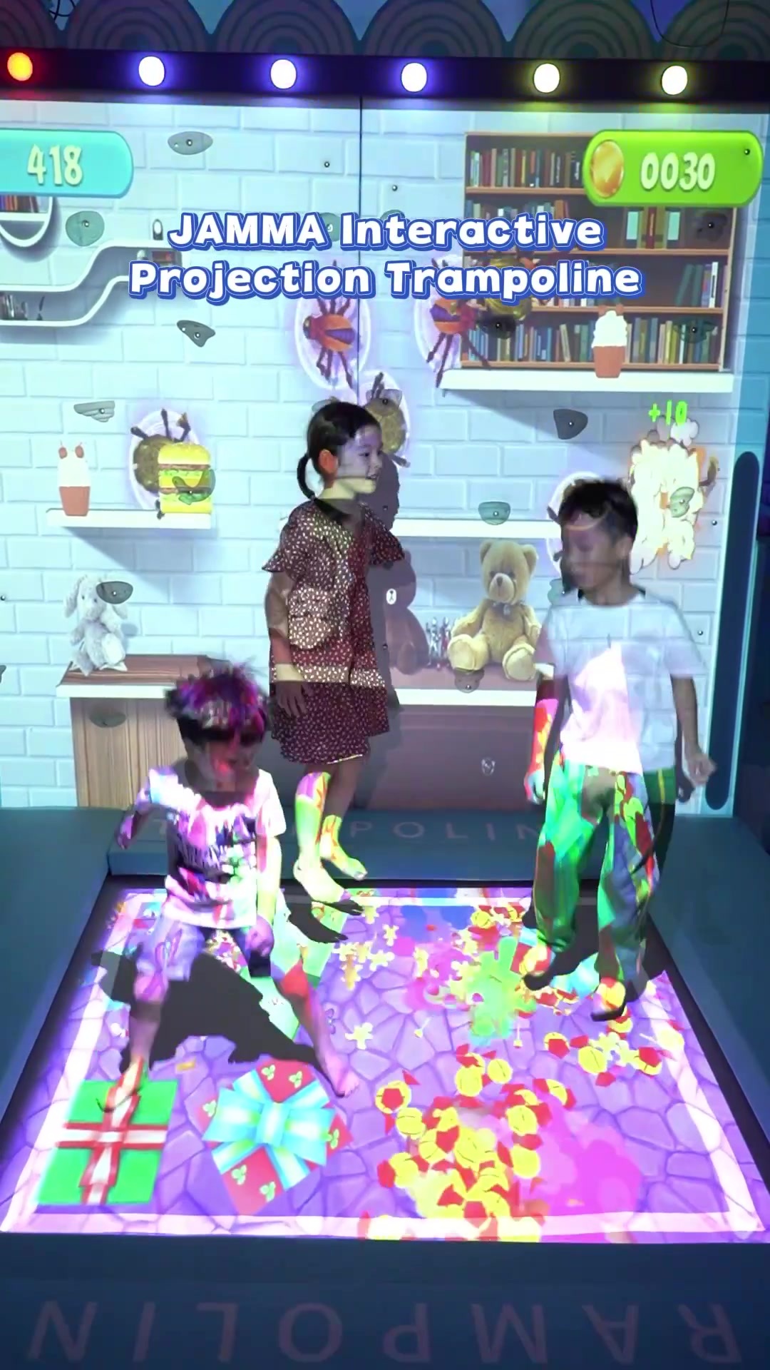 Interactive Trampoline