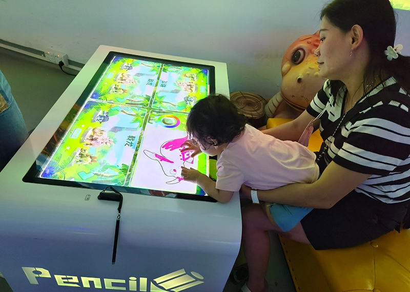 Magic painting drawings come to life game machine