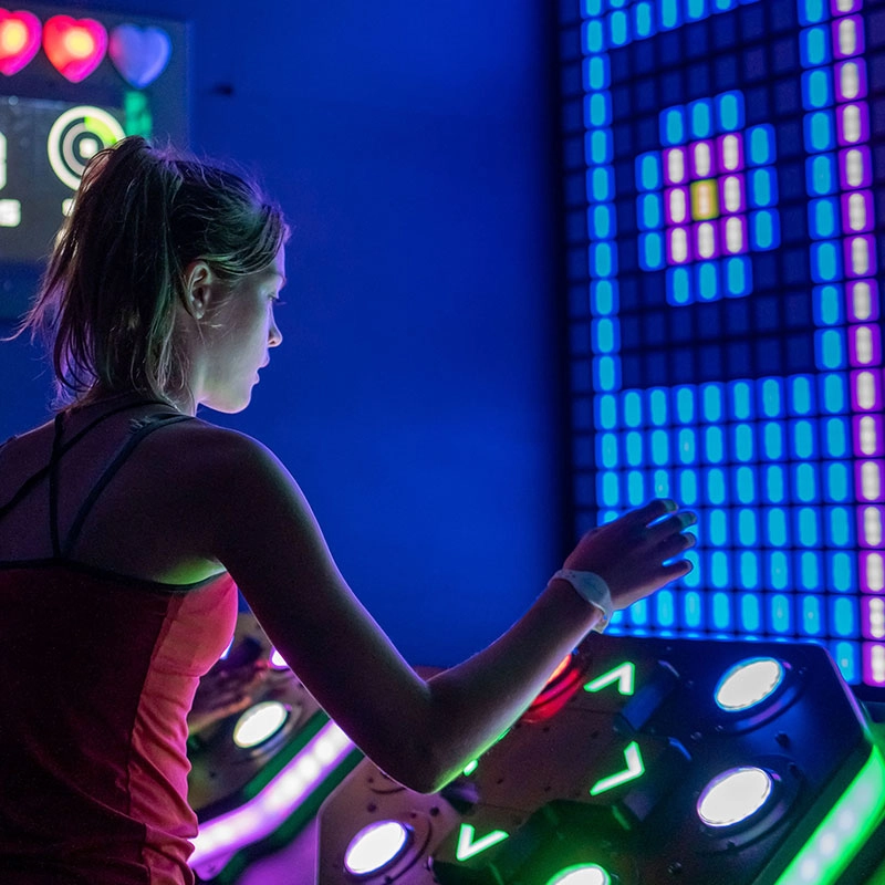 Wall Control Pegboard LED Gaming Device