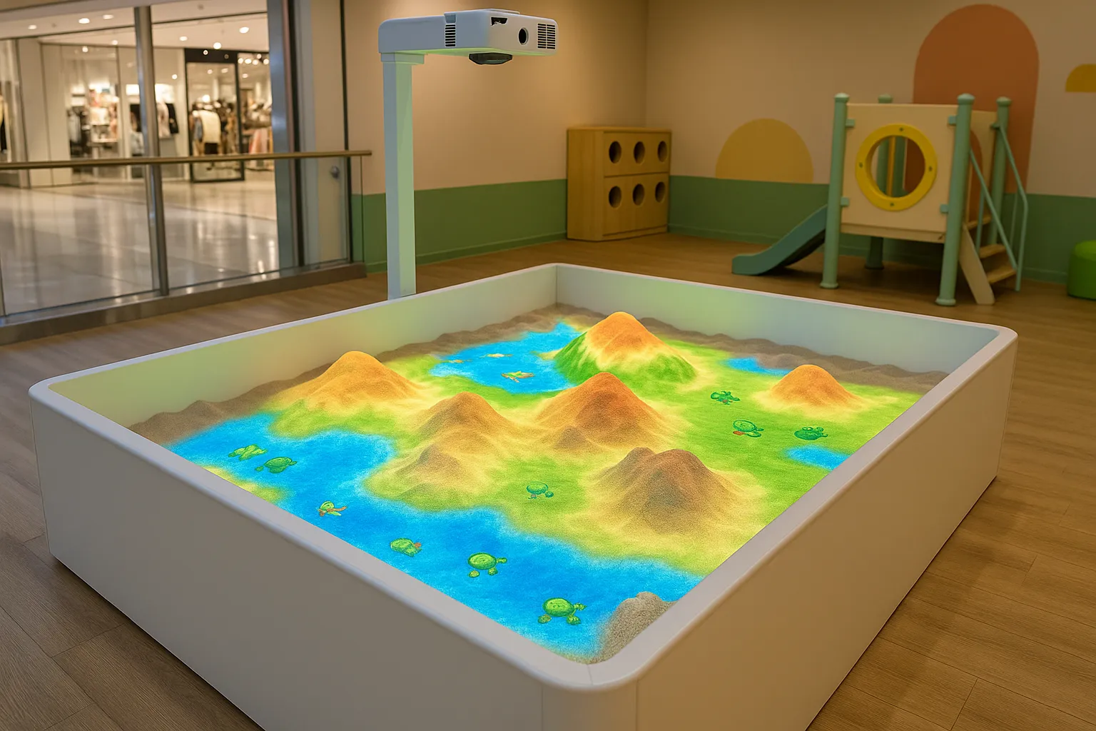 mall sandbox projector installation guide interactive sandbox projector installation price