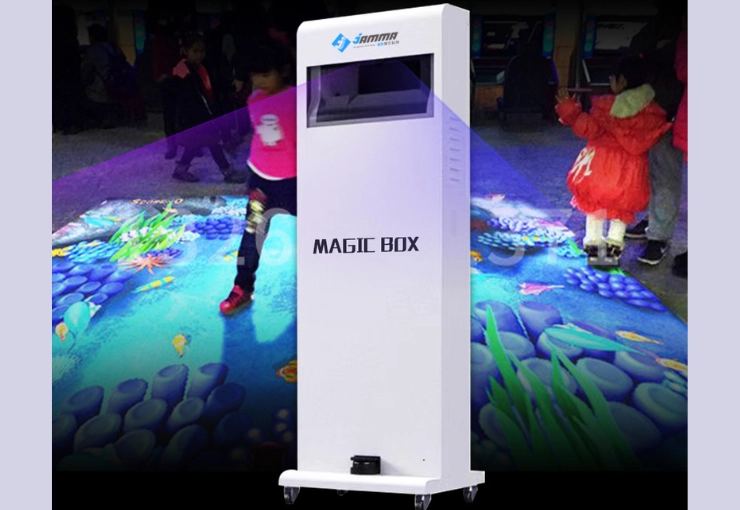 Mobile All-in-One interactive floor projector (1)