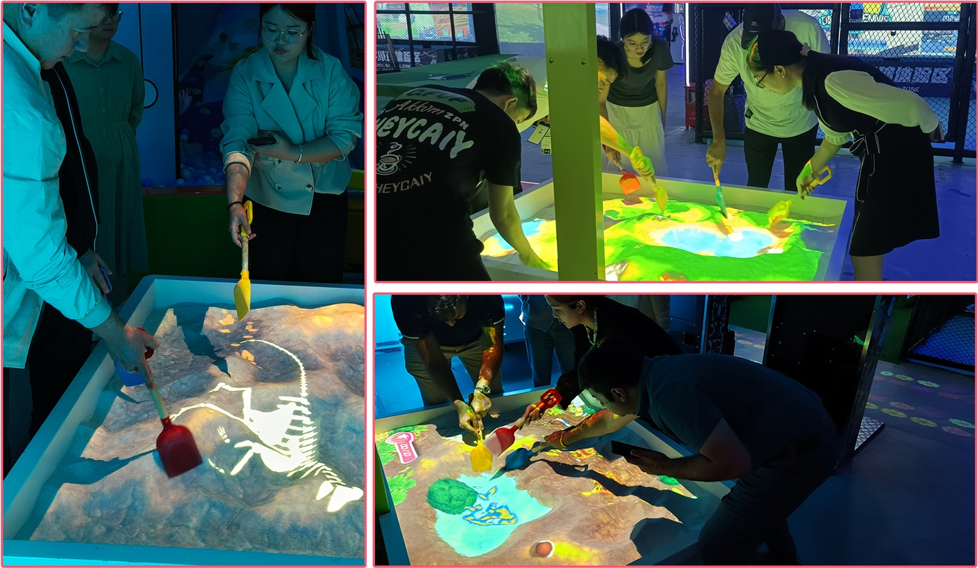 commercial AR sandbox table projector maker