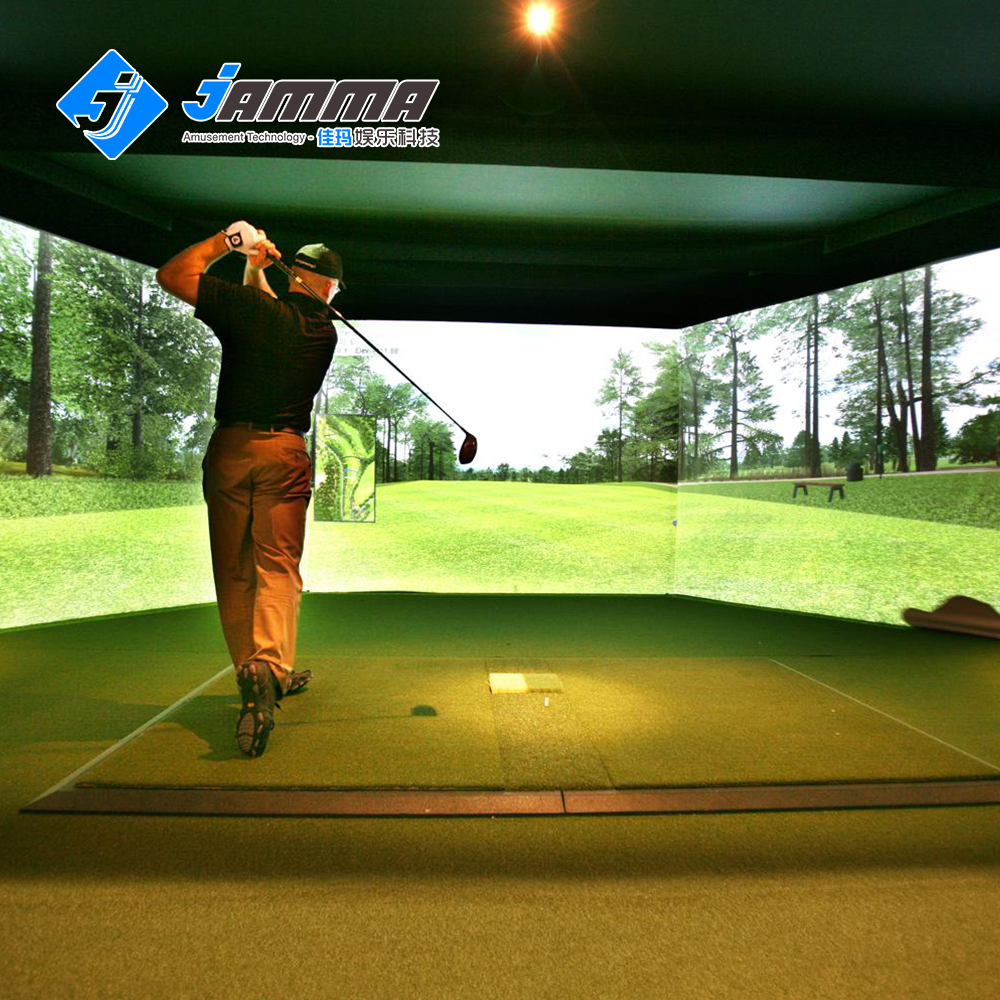 soccer golf simulator machine for sale with software