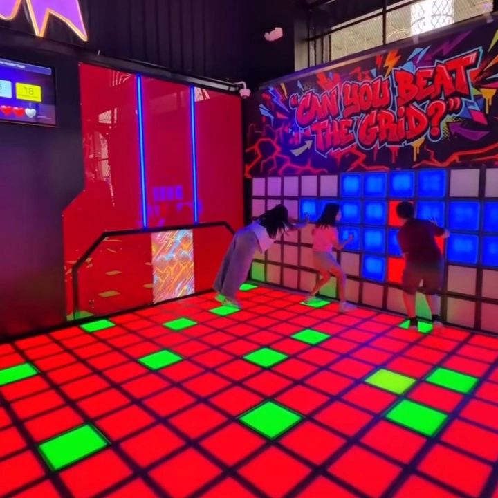 Floor Is Lava LED floor game system for active game rooms
