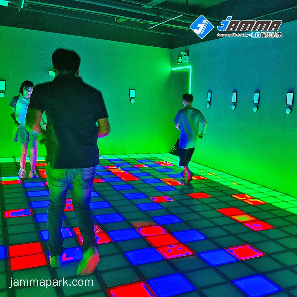 led interactive floor tiles