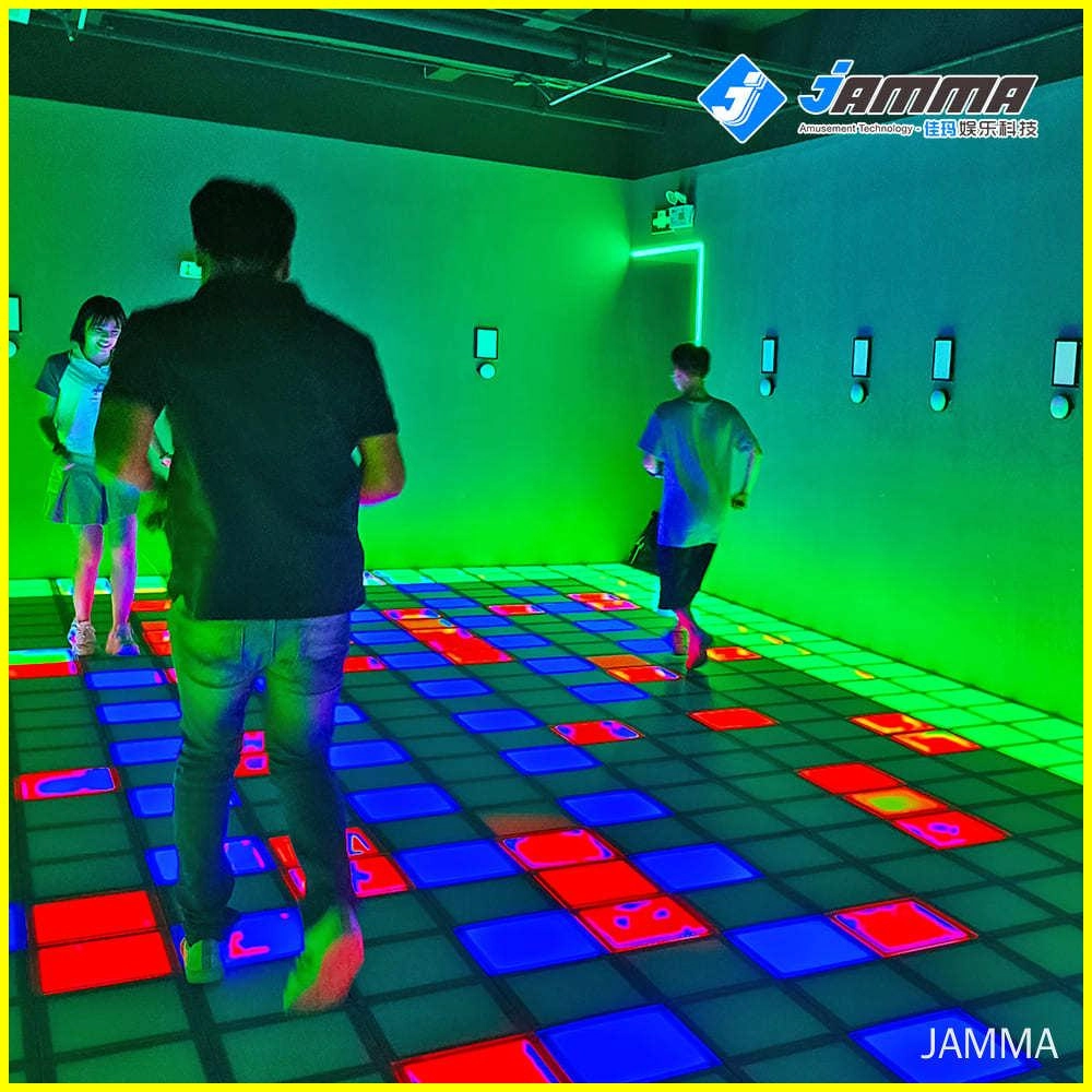 led interactive floor tiles