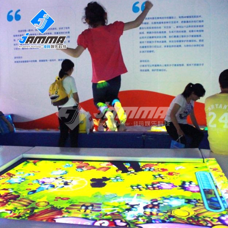interactive trampoline game systems for kids
