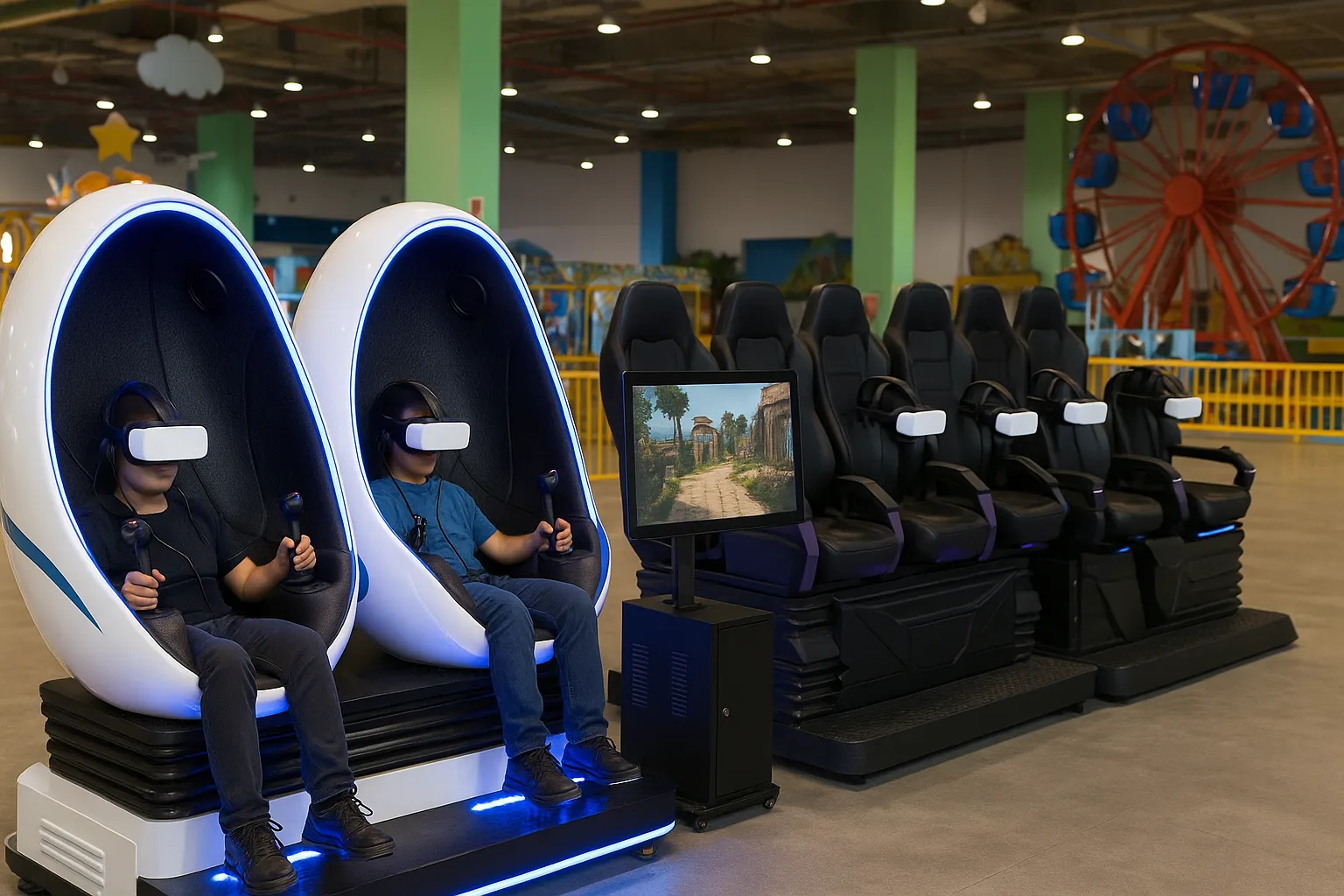 best virtual reality chairs for amusement parks