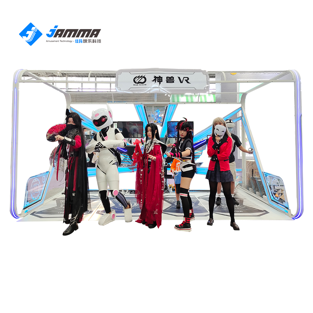 latest VR team shootout game systems