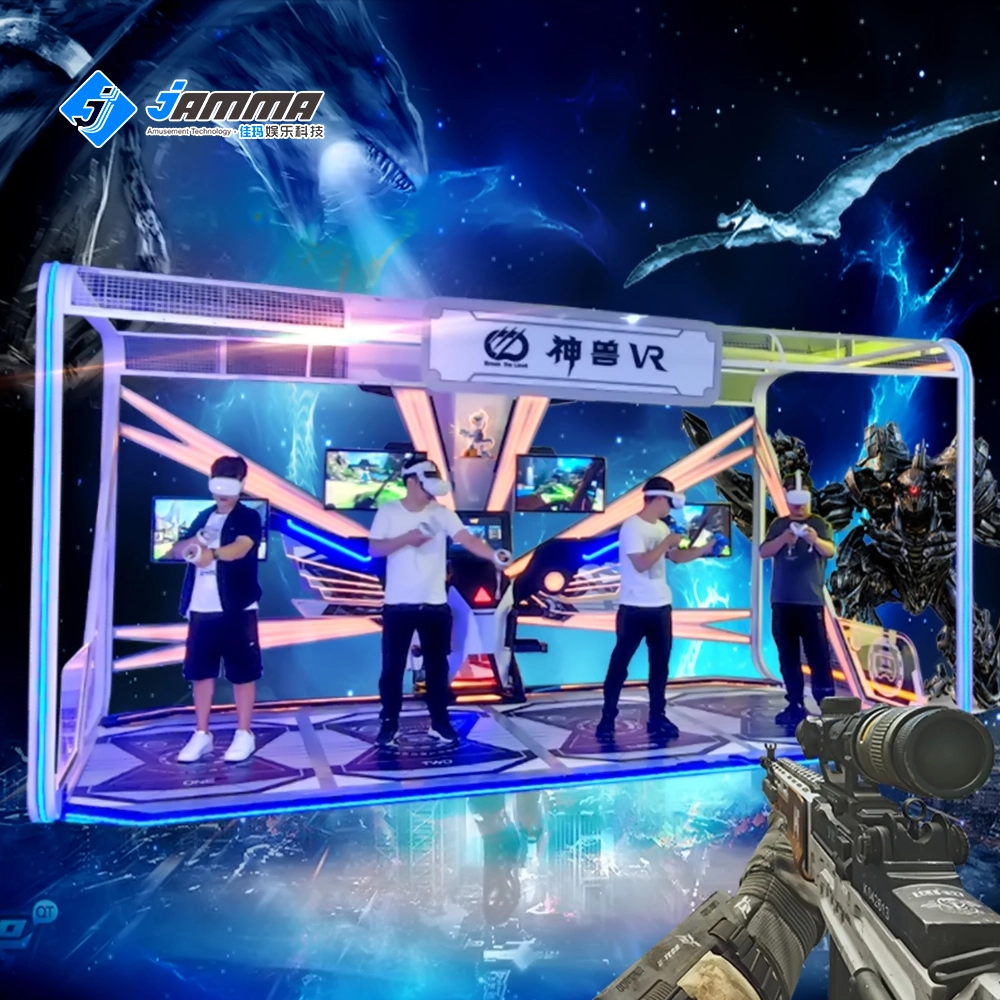 VR-4-Player-Space-(7) best VR multiplayer shootout game machine