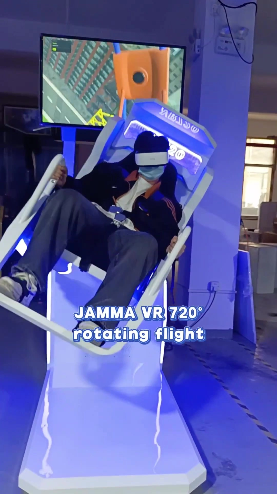 VR-720'-Rotating-Flight-Chair VR 720' Rotating Flight Chair