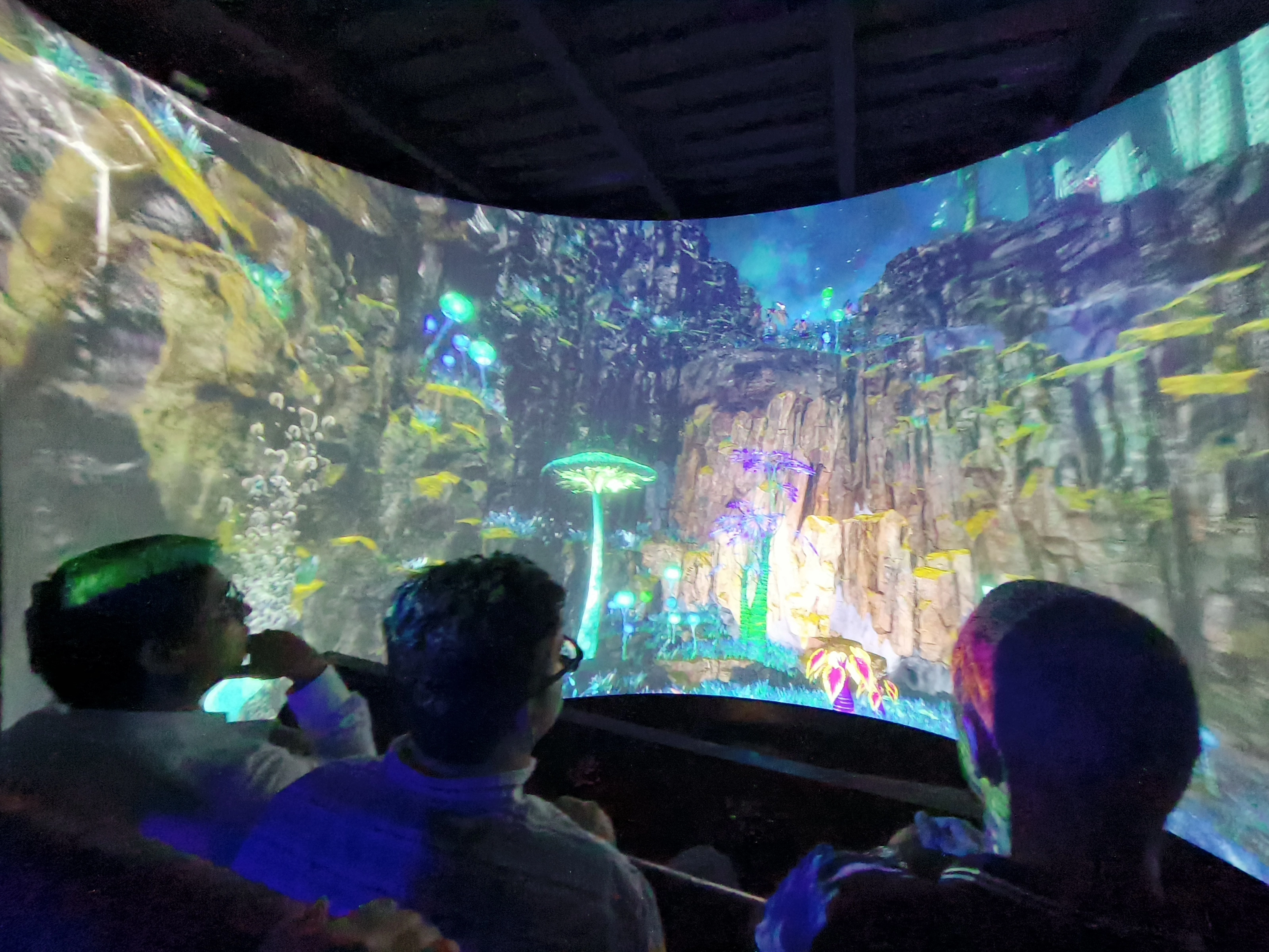 We welcomed our first customer to visit our Dark Ride on April 25th