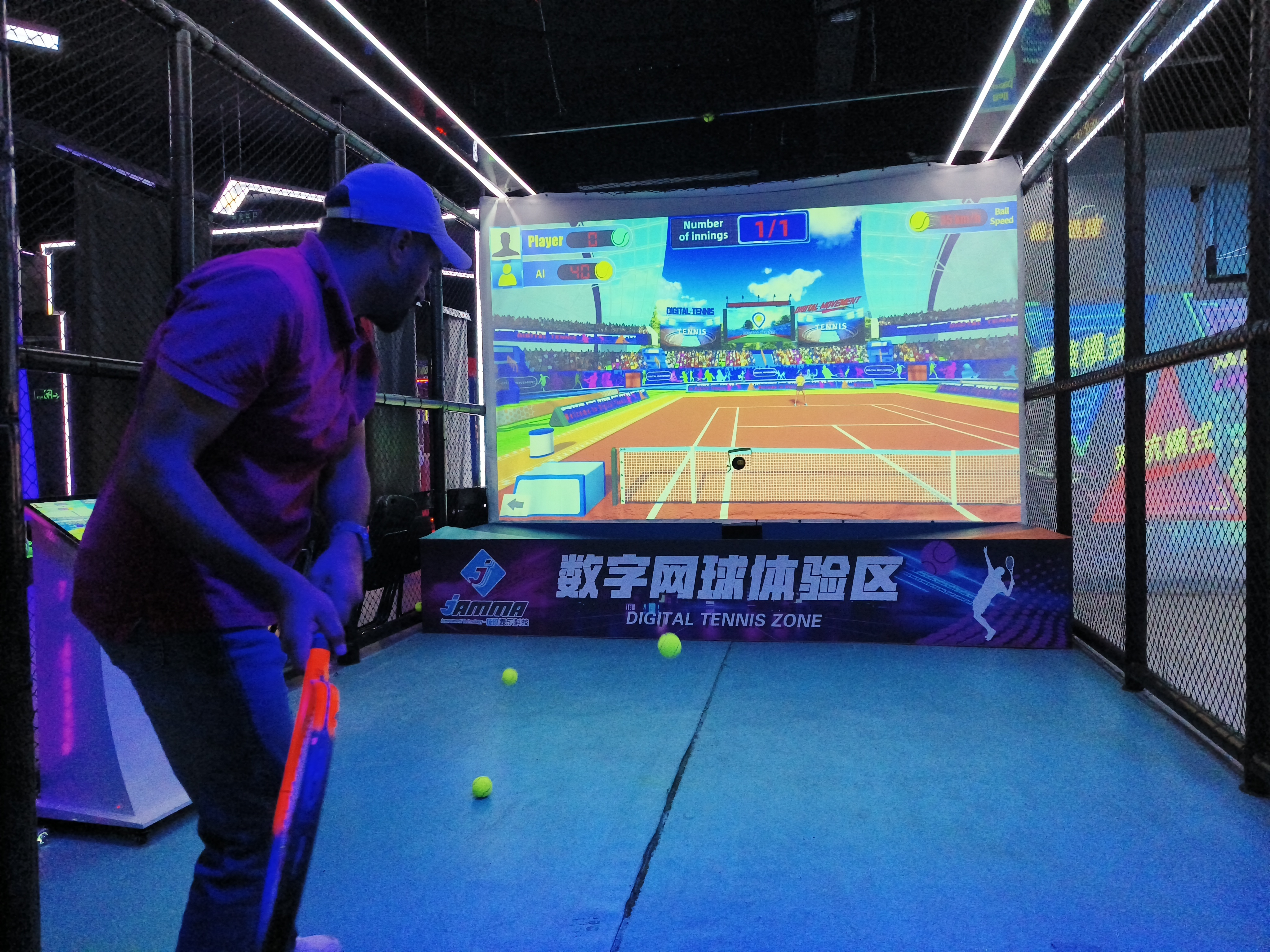 Why indoor tennis simulator has become a must-have for sports centers