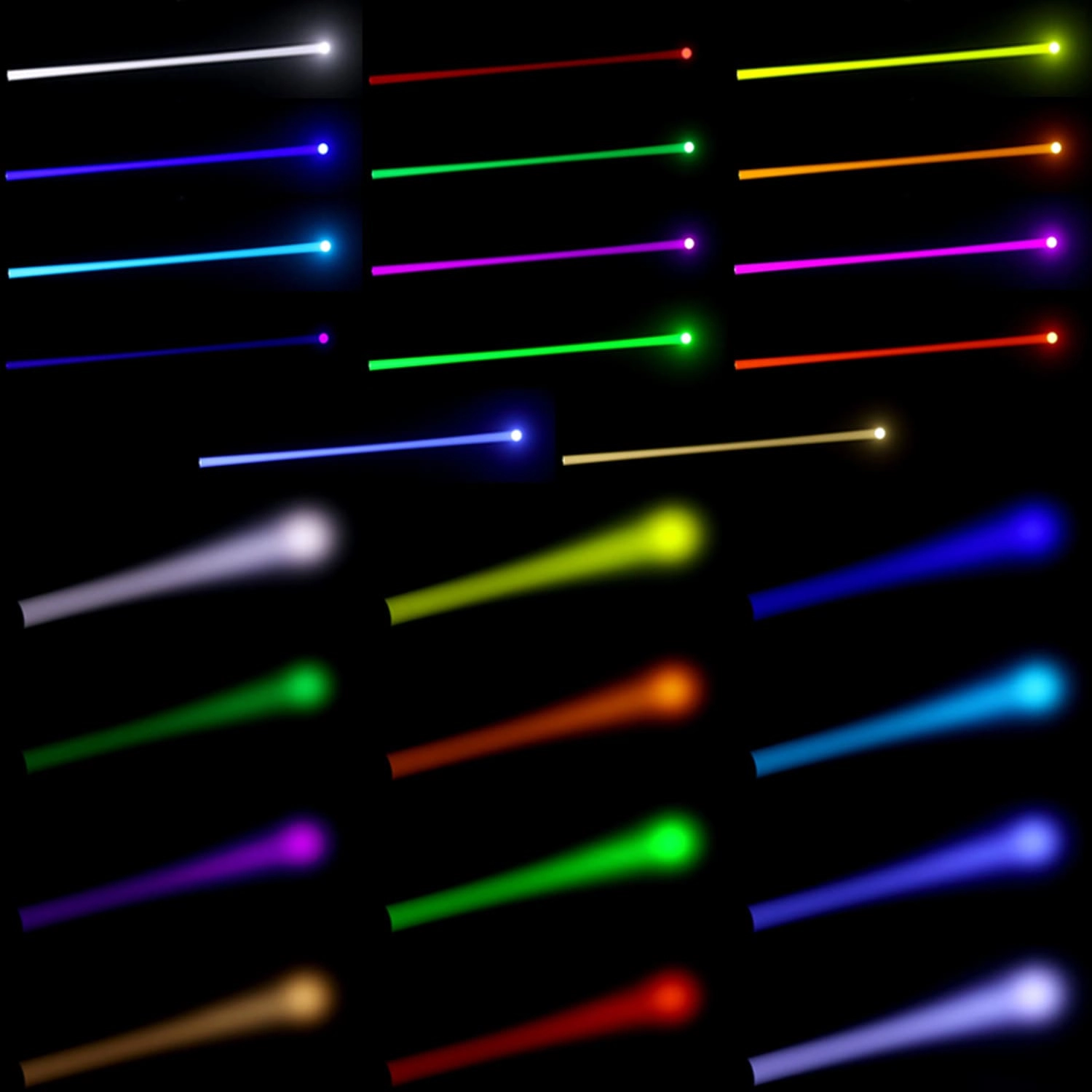 150W LED Mini Beam Moving Head Light with RGB Glow Halo Ring - AOMEIDI