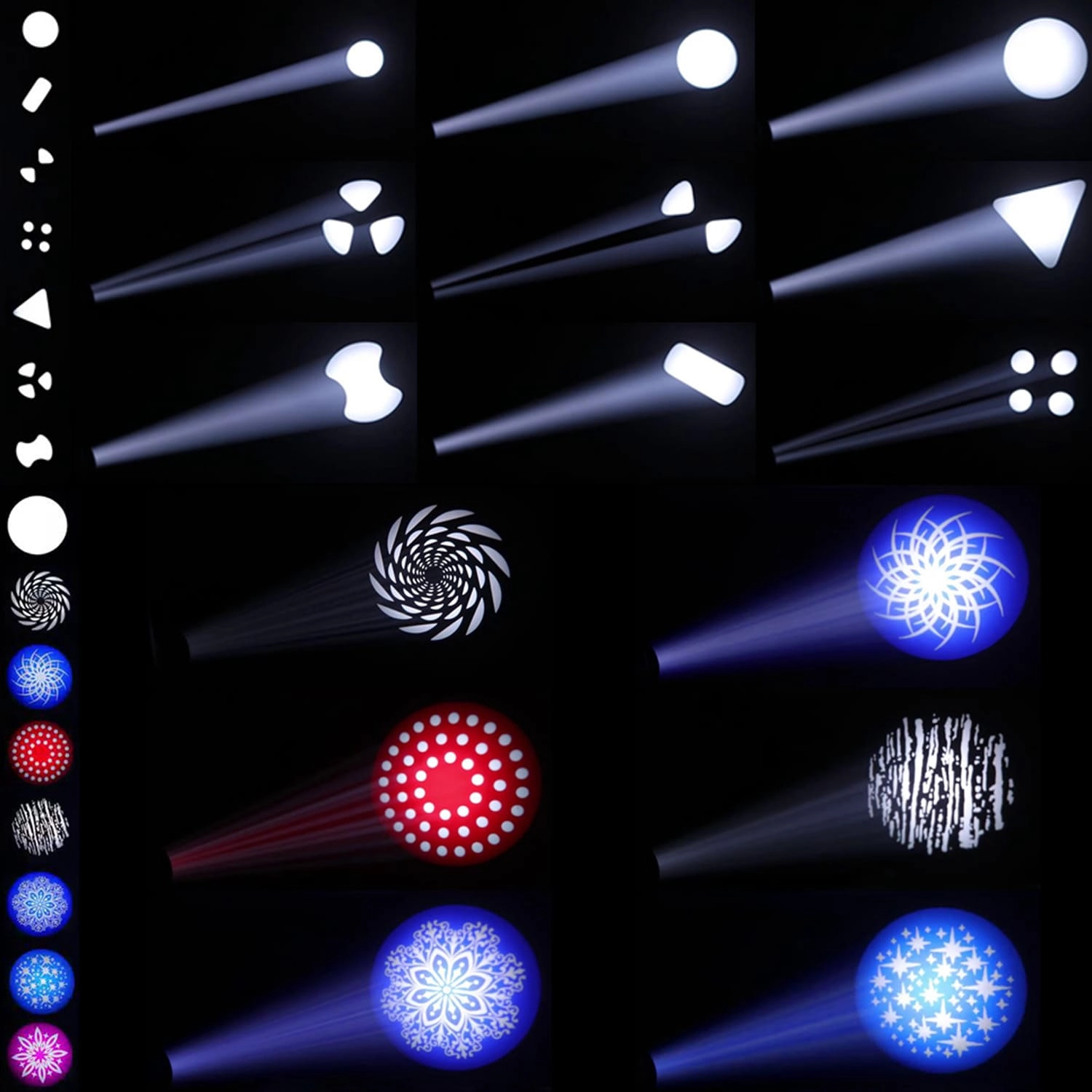 380W Beam Spot Wash 3in1 Hybrid Mini Lamp Moving Head Light - AOMEIDI