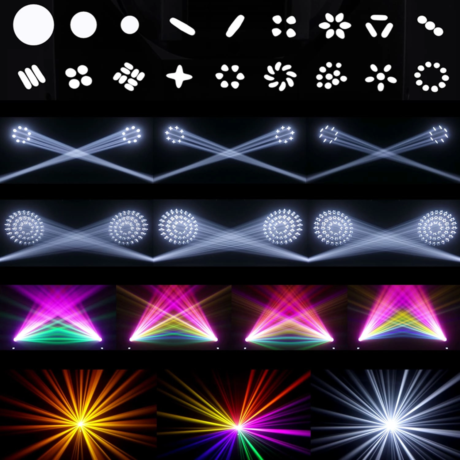 420W 480W Large Aperture Beam Lamp Moving Head Light - AOMEIDI