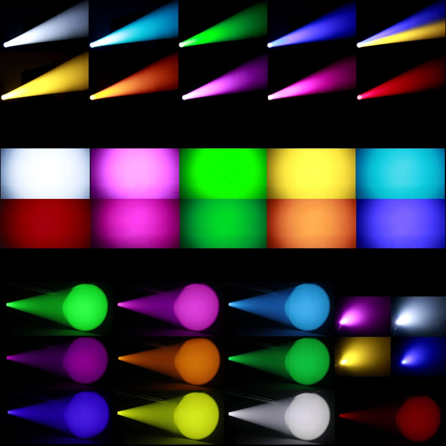 200W LED Beam Spot Wash 3in1 Hybrid Moving Head Light - AOMEIDI