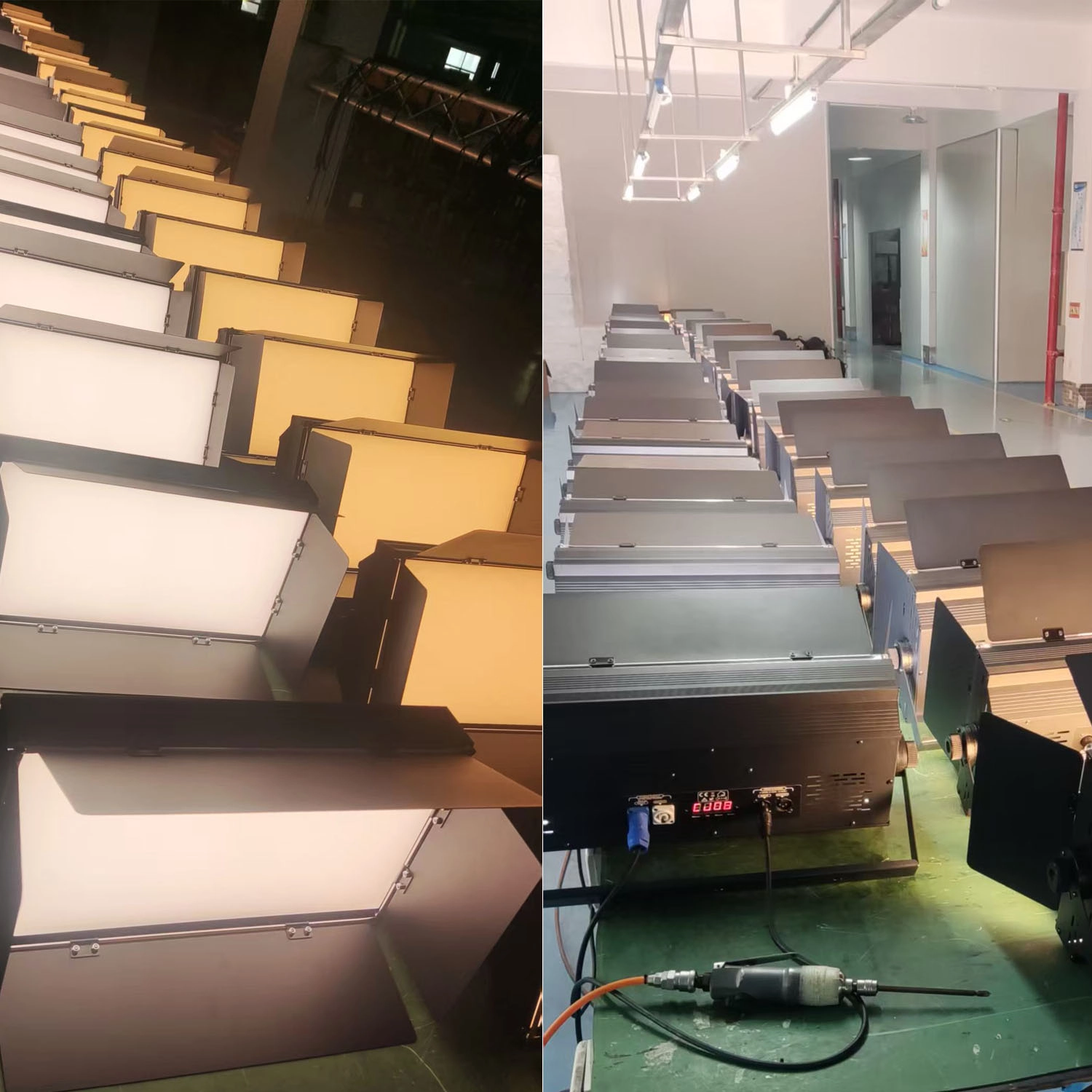 432 High CRI Silent Flicker-free LED Panel Light For Studio - AOMEIDI