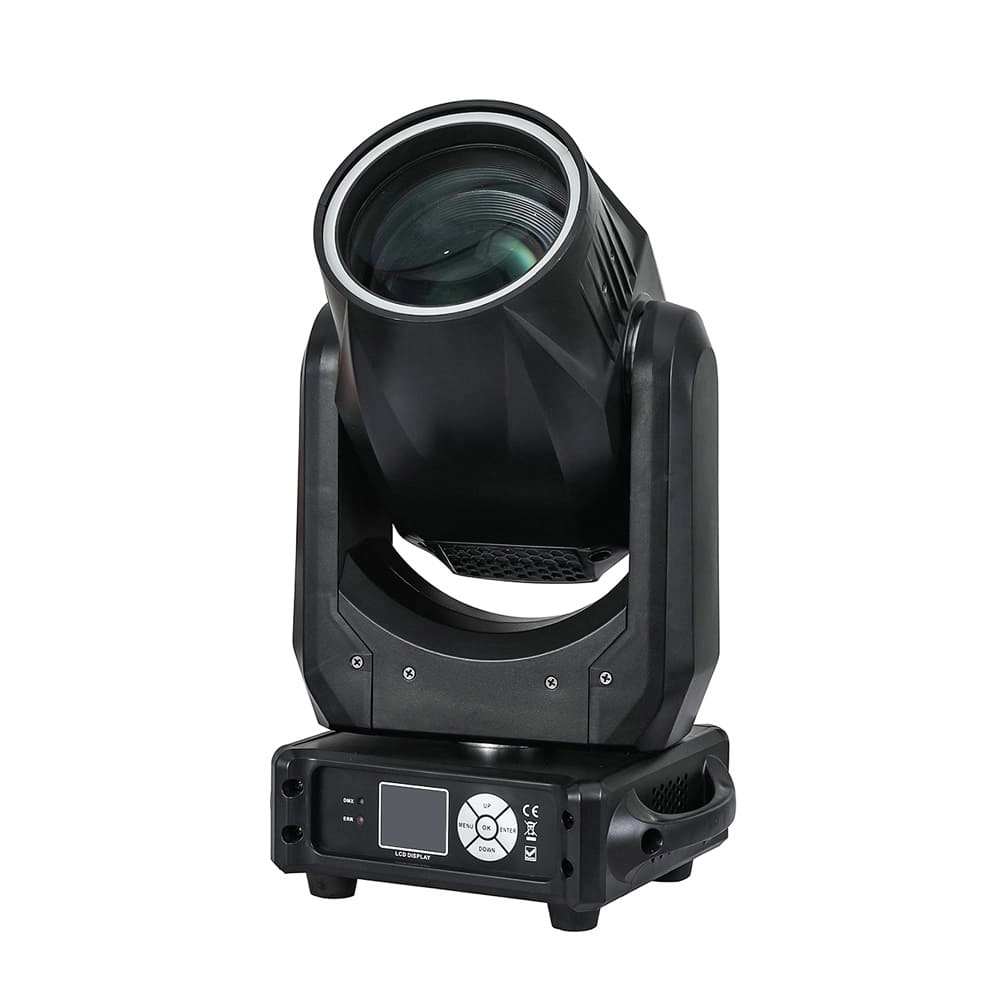150W LED Mini Beam Moving Head Light with RGB Glow Halo Ring - AOMEIDI 150W LED Mini Beam Moving Head Light with RGB Glow Halo Ring - AOMEIDI