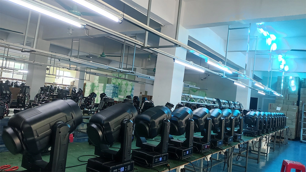 380W Outdoor Beam Moving Head Light With Aluminum Alloy Case - AOMEIDI