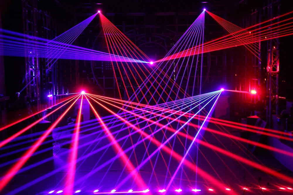 15W RGB Animation Laser Light with Mobile Bluetooth Control - AOMEIDI