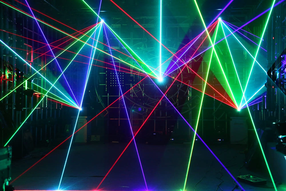 15W RGB Animation Laser Light with Mobile Bluetooth Control - AOMEIDI