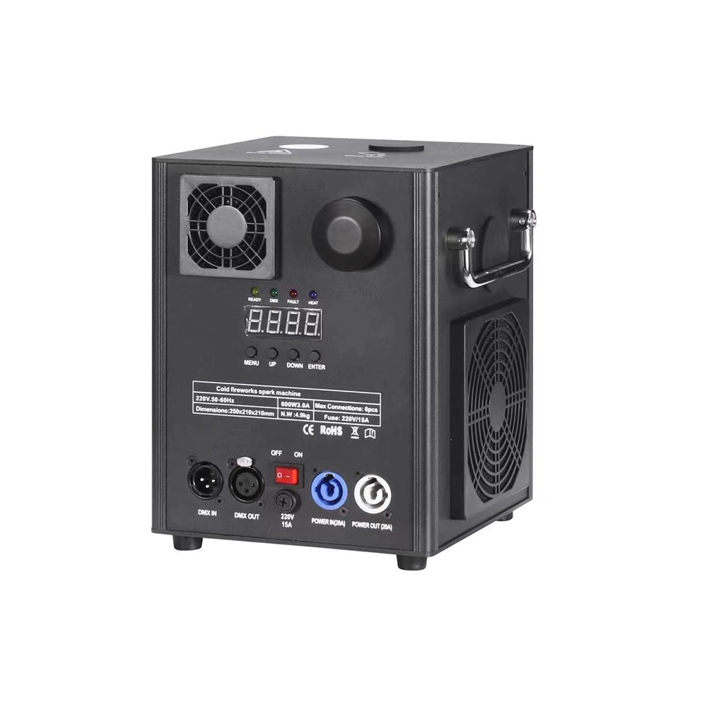 600W DMX Cold Spark Machine With Remote Control for Wedding Party-05 - AOMEIDI