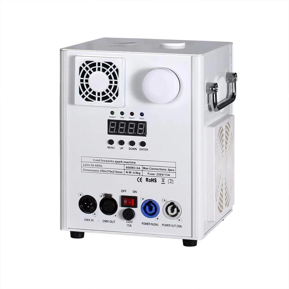 600W DMX Cold Spark Machine With Remote Control for Wedding Party-05 - AOMEIDI