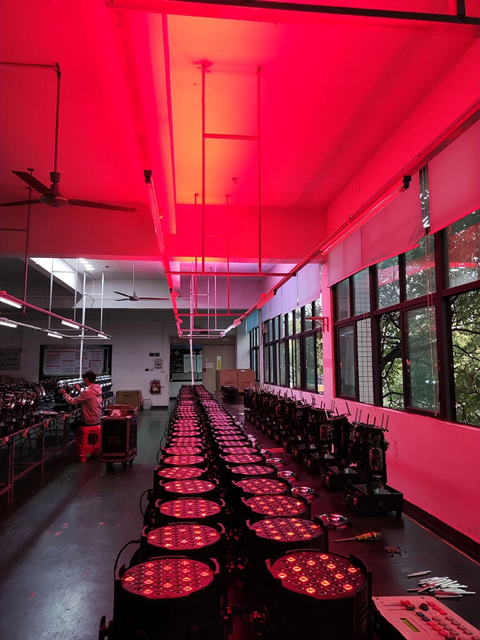 Indoor 54 3W RGBW LED PAR Light with Aluminum Alloy Housing-02 - AOMEIDI