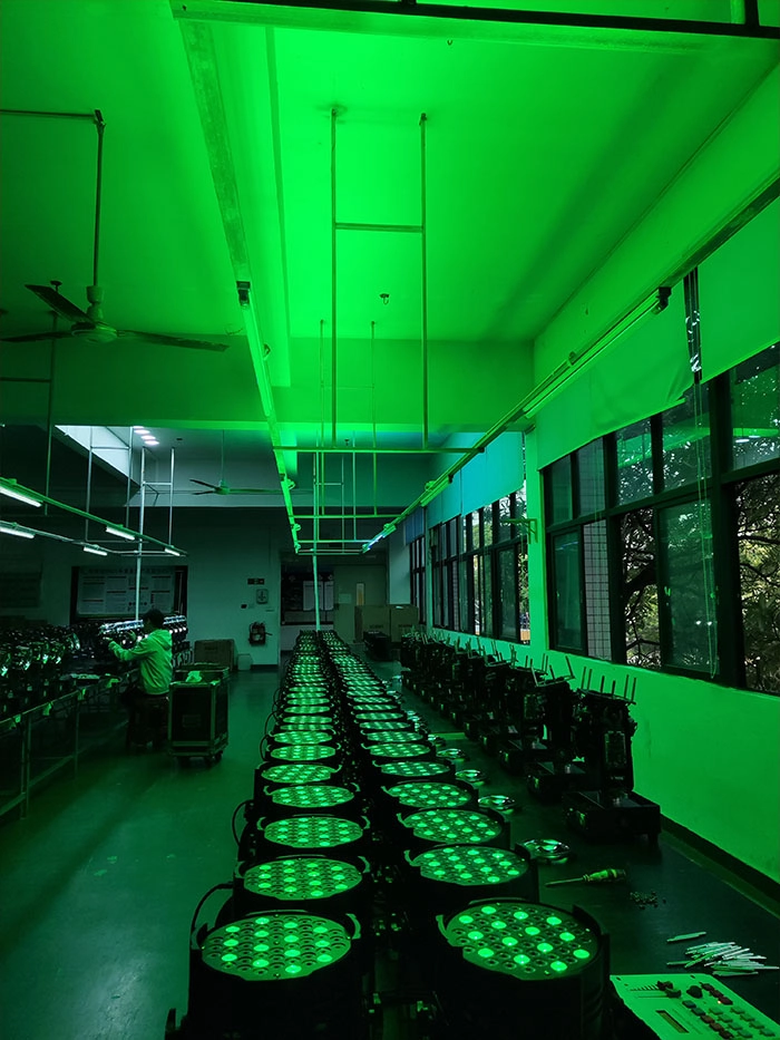 Indoor 54 3W RGBW LED PAR Light with Aluminum Alloy Housing-03 - AOMEIDI