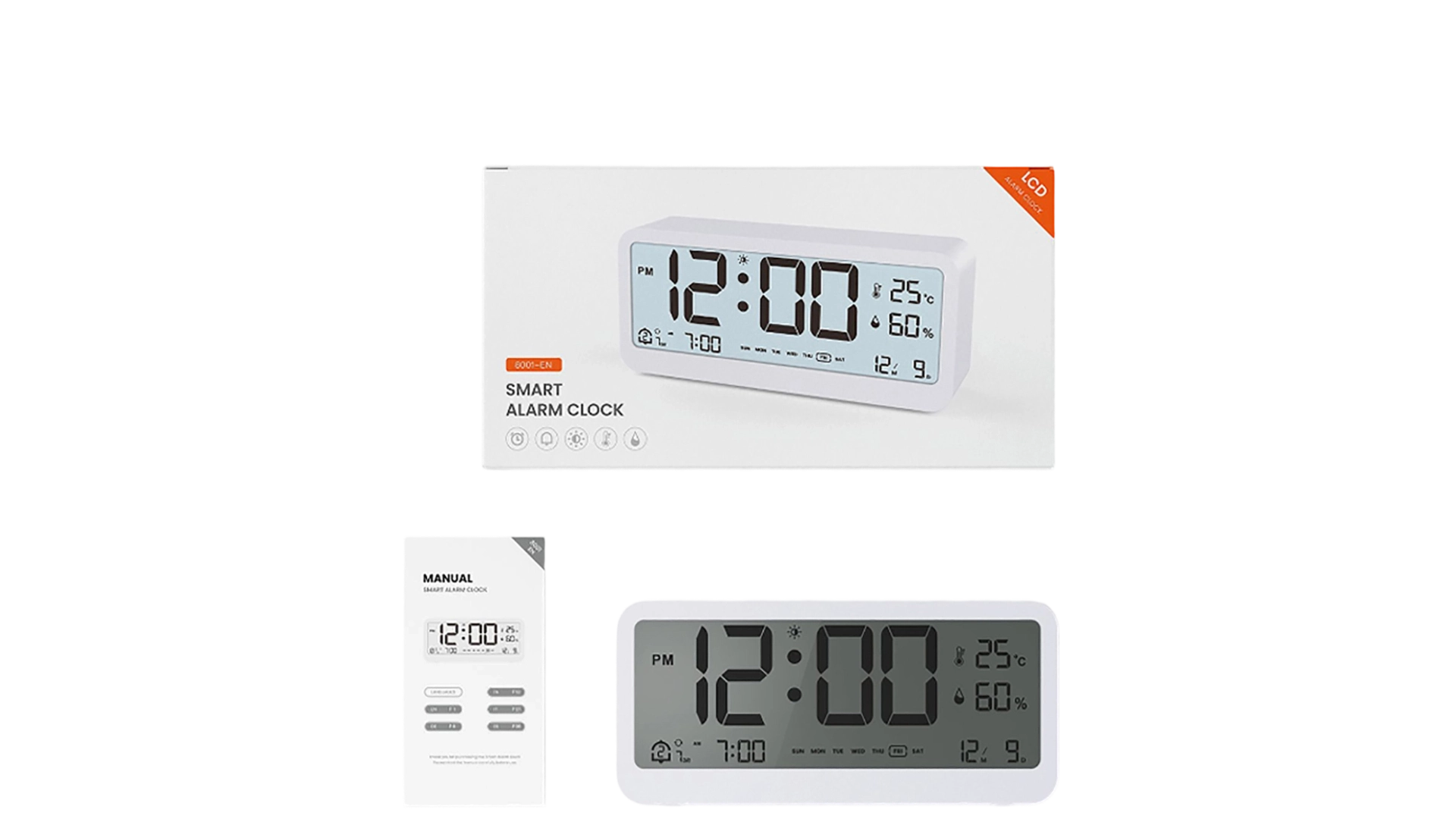 11Direct Manufacturer Digital Alarm Clock 24 Hour For Wake Up - Youben life