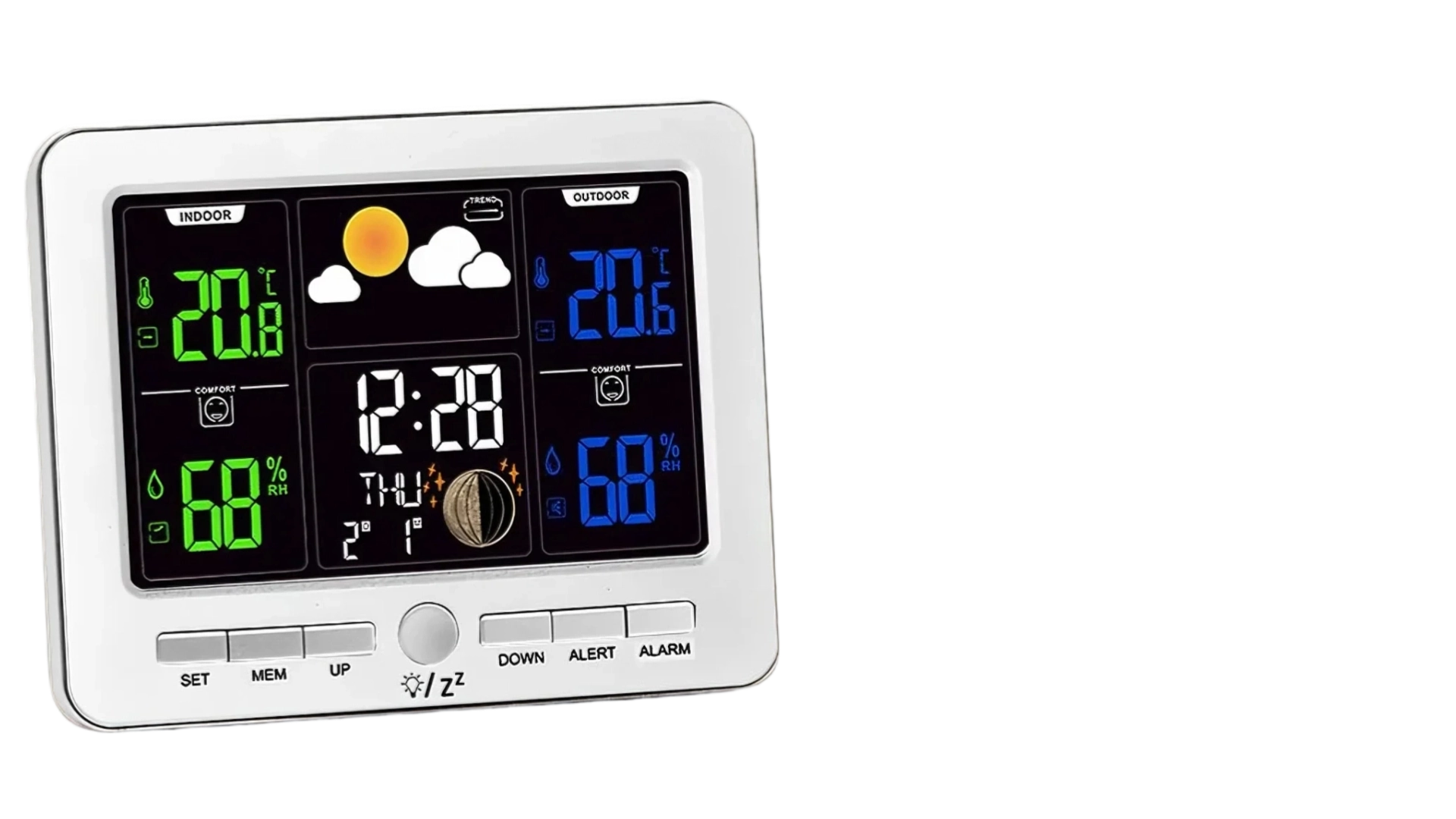 1Manufacturer Of Thermometer With Alarm Clock Wireless Smart - Youben life