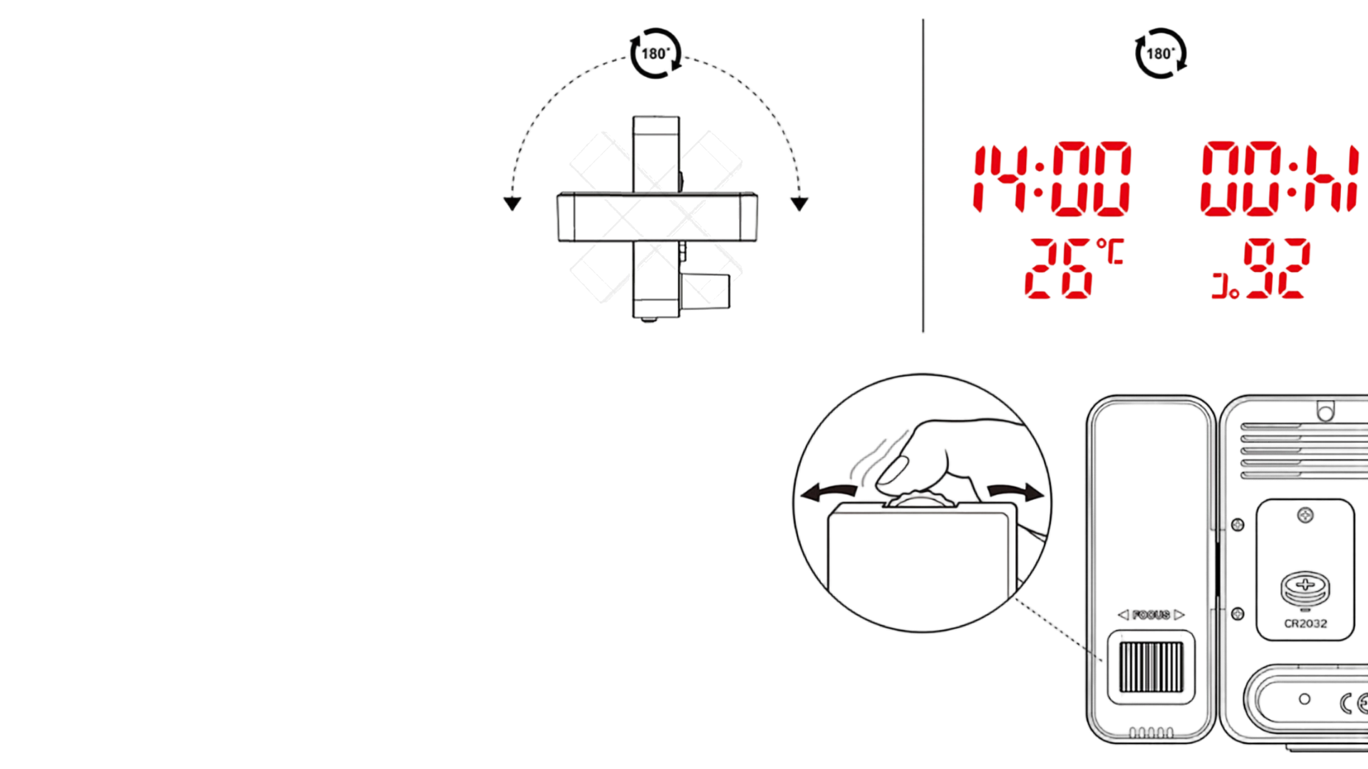 4Smart Digital Projection Alarm Clock With Custom Sound For Living Room - Youben life