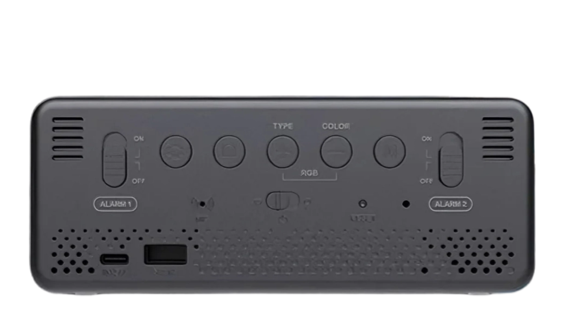 524 Hour Digital Alarm Clock Modern Led Visual Time Wake Up For Tabletop Desk - Youben life