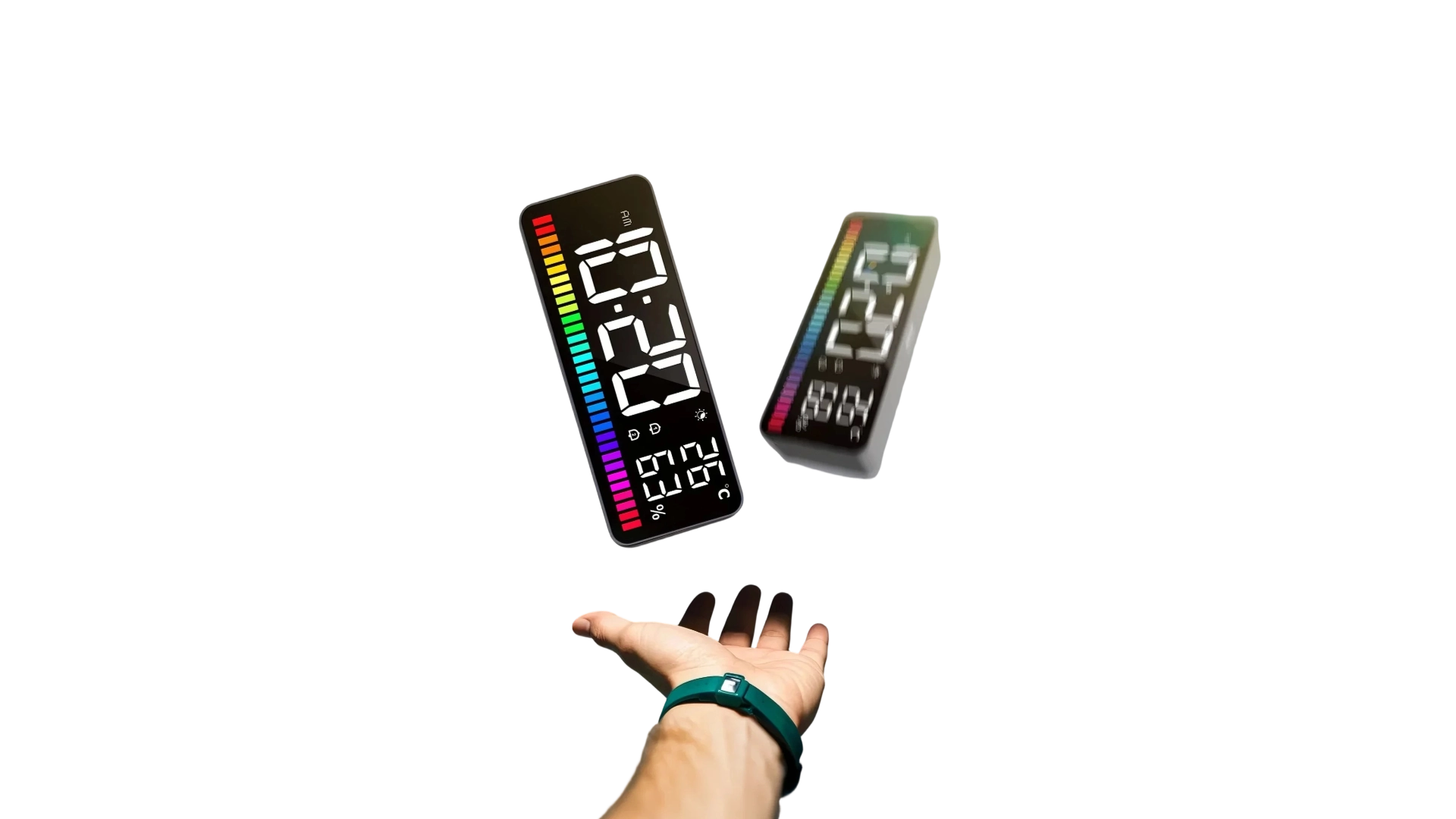 6Digital Alarm Clock 24 Hr Time With Custom Sound For Bedroom Living Room - Youben life